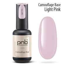 Камуфлююча каучукова база /світло-рожева/ /UV/LED Camouflage Base PNB Light Pink/